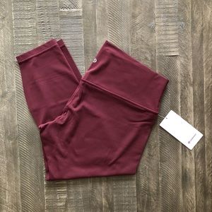 Lululemon Align High Rise Pant 25” size 20